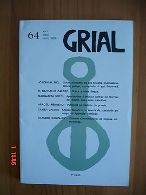 Grial.Revista Galega de Cultura nº 64.