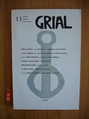 Grial.Revista Galega de Cultura nº 11.