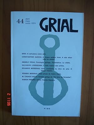 Grial.Revista Galega de Cultura nº 44.