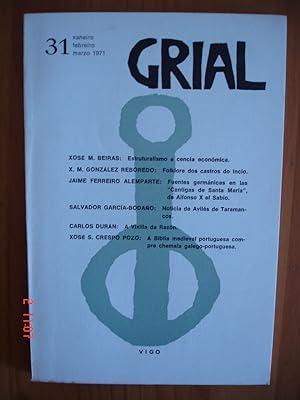 Grial.Revista Galega de Cultura nº 31.