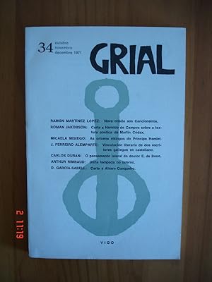 Grial.Revista Galega de Cultura nº 34.