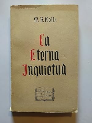 Imagen del vendedor de LA ETERNA INQUIETUD a la venta por Librera Pramo