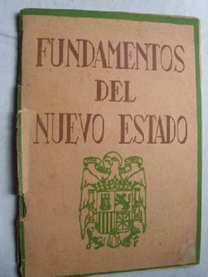 Seller image for FUNDAMENTOS DEL NUEVO ESTADO for sale by Librera Maestro Gozalbo