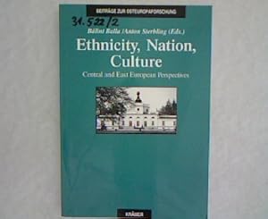 Bild des Verkufers fr Ethnicity, Nation, Culture: Central and East European Perspectives. zum Verkauf von Antiquariat Bookfarm