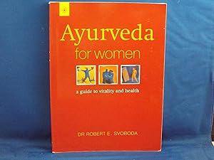 Imagen del vendedor de Ayurveda for Women a la venta por Gene The Book Peddler