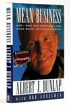 Immagine del venditore per Mean Business: How I Save Bad Companies and Make Good Companies Great venduto da Black Falcon Books