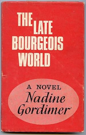 Immagine del venditore per The late bourgeois world. venduto da Lost and Found Books