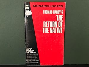 Image du vendeur pour Thomas Hardy's The Return of the Native (Monarch Notes) mis en vente par Bookwood