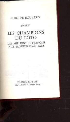 Image du vendeur pour LES CHAMPIONS DU LOTO. mis en vente par Le-Livre