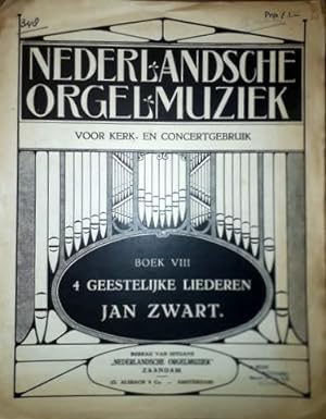 4 geestelijke liederen (Nederlandsche Orgelmuziek; Boek VIII)