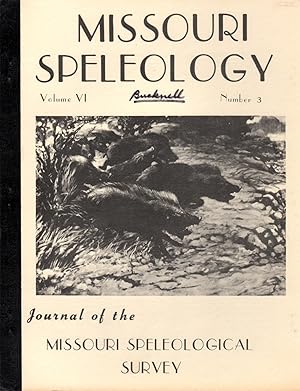 Missouri Speleology; Volume VI, Number 3 (July 1964)