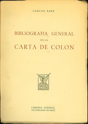 Bibliografia General de la Carta de Colon