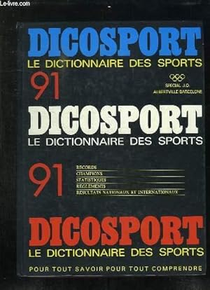 Image du vendeur pour DICOSPORT 91. mis en vente par Le-Livre