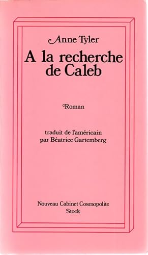 Seller image for A la recherche de Caleb for sale by ARTLINK