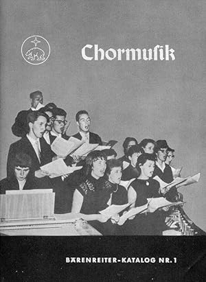 Bärenreiter-Katalog Nr. 1 Chormusik.