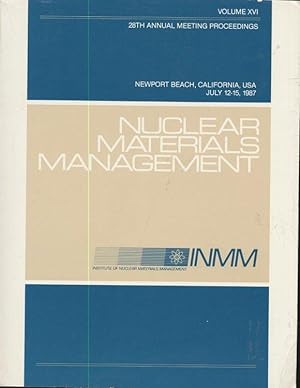 Institute of Nuclear Materials Management 28th Annual Meeting