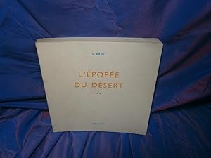 Seller image for L'epopee du desert tome 2 la bataille d'el alamein for sale by arobase livres