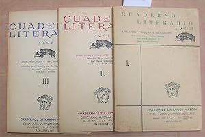 CUADERNOS LITERARIOS AZOR I, II y III