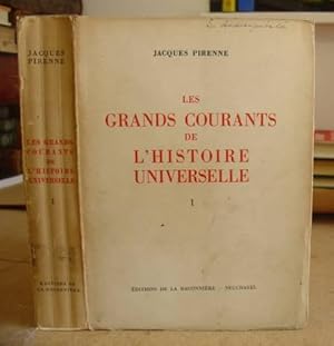 Bild des Verkufers fr Les Grands Courants De L'Histoire Universelle Volume I, Des Origines A L' Islam zum Verkauf von Eastleach Books