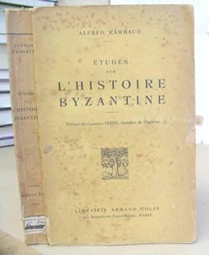 Bild des Verkufers fr tudes Sur L'Histoire Byzantine zum Verkauf von Eastleach Books