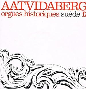 Seller image for AATVIDABERG orgues historiques sude 17 for sale by JLG_livres anciens et modernes