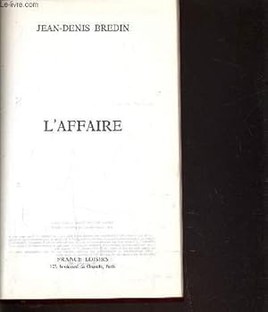 Image du vendeur pour L'AFFAIRE. mis en vente par Le-Livre