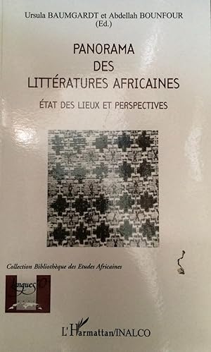 Bild des Verkufers fr Panorama Des Litteratures Africaines: etats Des Lieux Et Perspectives Actes De La Journee D'etudes Du 28 Novembre 1998 zum Verkauf von Joseph Burridge Books