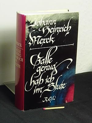 Galle genug hab ich im Blute - Fabeln, Satiren, Essays -