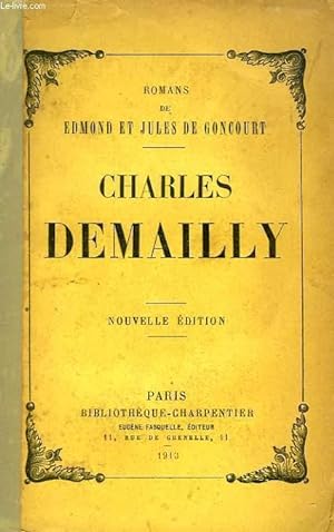 Imagen del vendedor de CHARLES DEMAILLY a la venta por Le-Livre