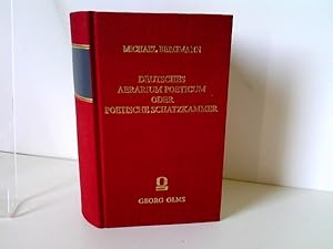 Bild des Verkufers fr Deutsches Aerarium Poeticum oder Poetische Schatzkammer. zum Verkauf von ABC Versand e.K.