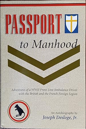 Immagine del venditore per Passport to Manhood venduto da The Book House, Inc.  - St. Louis