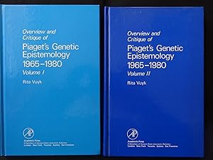 Seller image for OVERVIEW AND CRITIQUE OF PIAGET'S GENETIC EPISTEMOLOGY 1965-1980 (2 vols) for sale by Douglas Books