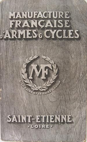 (MANUFRANCE) Manufacture française d?armes & cycles 1927