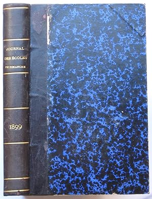 Imagen del vendedor de JOURNAL DES ECOLES DU DIMANCHE douzime anne 1899 a la venta por Bouquinerie L'Ivre Livre