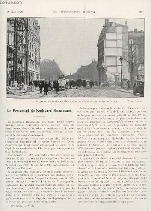 Seller image for LA CONSTRUCTION MODERNE : 41 ANNEE - FASCICULE N33 - 16 MAI 1926 / LE PERCEMENT DU BOULEVARD HAUSSMANN - UNE ECOLE LAINIERE A BIELLA - FONTAINES DECORATIVES : UNE FONTAINE DE MICHEL ROUX-SPITZ - UN JARDIN A BOULINGRINS - . for sale by Le-Livre