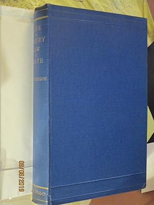 Life in Poetry: Law in Taste. Two Series of Lectures Delivered in Oxford, 1895-1900