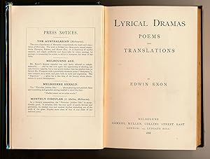 Lyrical Dramas Poems and Translations