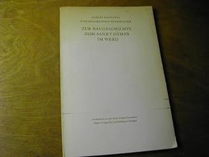 Bild des Verkufers fr Zur Baugeschichte von Sankt Otmar im Werd - Sonderdruck aus "Corolla Heremitana zum Verkauf von Antiquariat Fuchseck