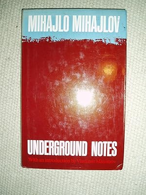 Seller image for Underground Notes for sale by Expatriate Bookshop of Denmark