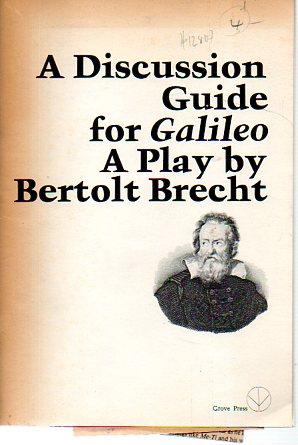 Imagen del vendedor de A Discussion Guide for Galileo, A Play By Bertolt Brecht a la venta por Bookfeathers, LLC