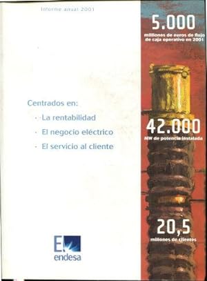 INFORME ANUAL DEL EJERCICIO 2001 QUE PRESENTA EL CONSEJO DE ADMINISTRACION DE ENDESA, S.A. A LA J...