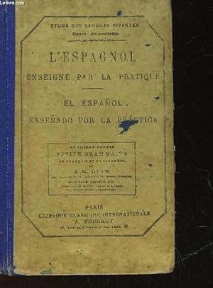 Seller image for L'ESPAGNOL ENSEIGNE PAR LA PRATIQUE for sale by Le-Livre