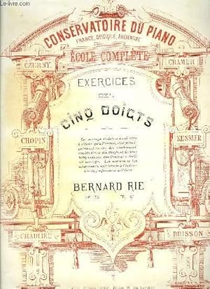 Seller image for EXERCICES DES CINQ DOIGTS for sale by Le-Livre