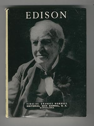 Imagen del vendedor de EDISON Coleccin Vidas de Grandes Hombres. 4 Edicin especial para el Ministerio de Educacin Nacional. Fotografa en b/n. a la venta por Librera Hijazo