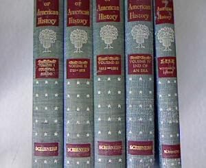 Seller image for Album of American History. Volumes I-V (5 books, complete!). I: Colonial Period. II: 1783-1853. III: 1853-1893. IV: End of an Era. V: Index. for sale by Antiquariat Bookfarm