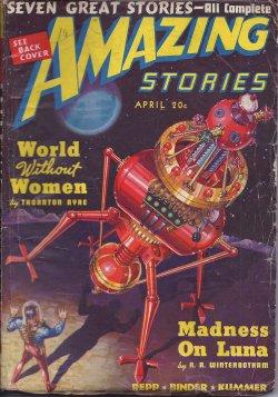 Image du vendeur pour AMAZING Stories: April, Apr. 1939 mis en vente par Books from the Crypt