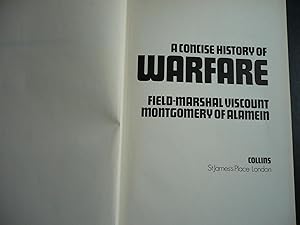 Bild des Verkufers fr A Concise History of Warfare. zum Verkauf von J. King, Bookseller,