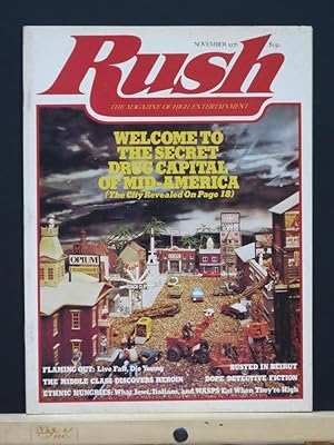 Imagen del vendedor de Rush: The Magazine of High Entertainment vol 1 #2 a la venta por Tree Frog Fine Books and Graphic Arts