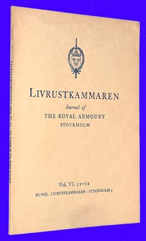 Image du vendeur pour Livrustkammaren - Journal of The Royal Armoury Stockholm - Vol. VI: 11-12 - October 1954 mis en vente par COLLECTOPHILE