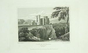 Original Antique Engraving Illustrating Castle Richard in Waterford, The Seat of Henry Bush, Esq.